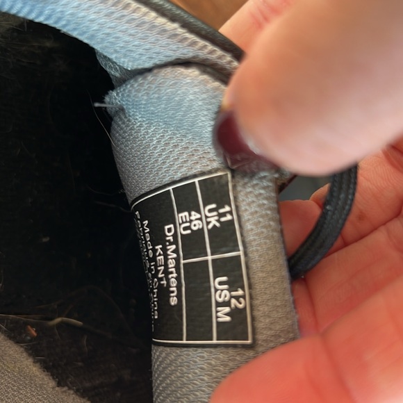 Dr Martens Black Leather Oxfords men's us 12 - Picture 5 of 5